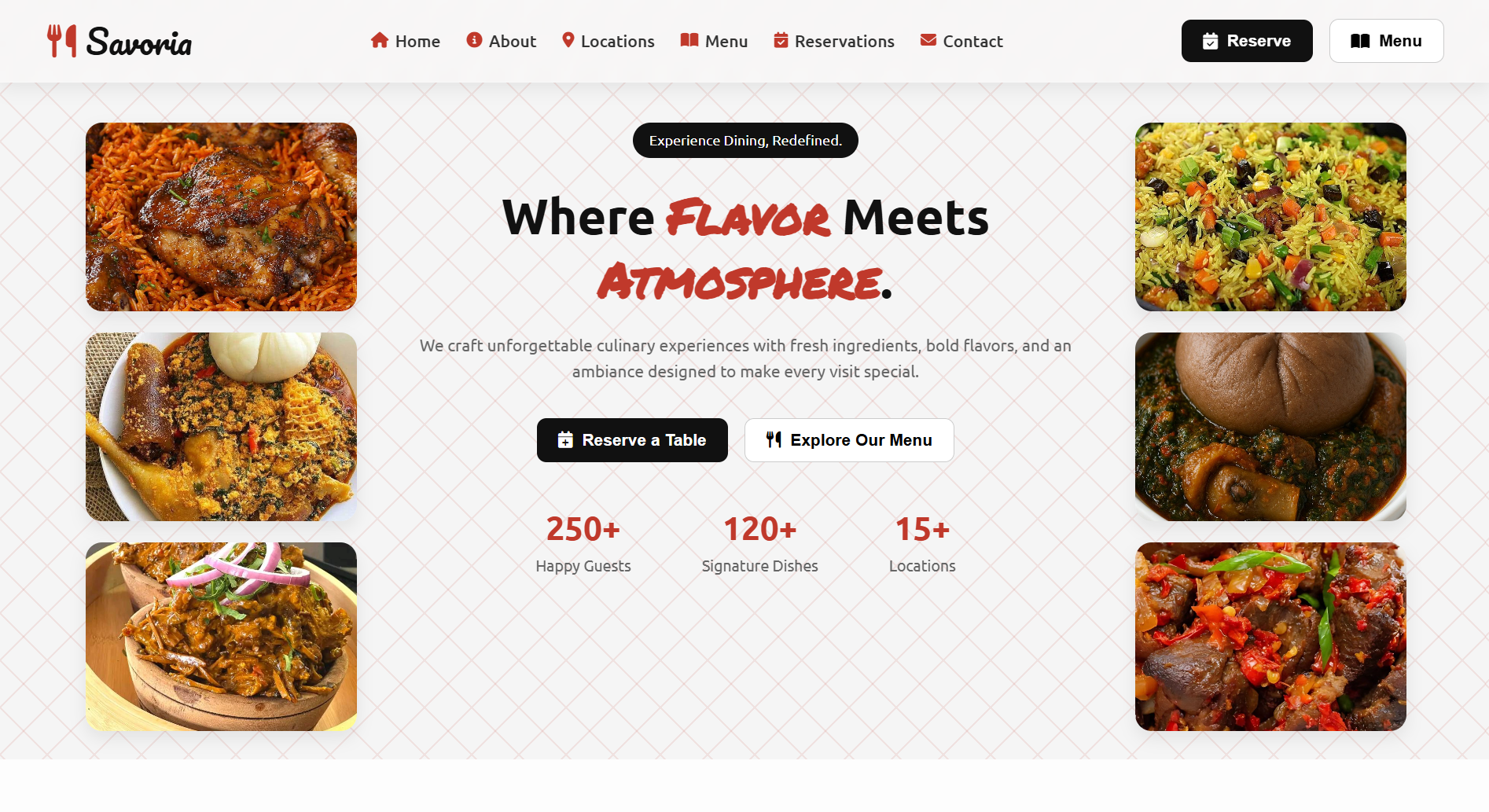 Restaurant Website